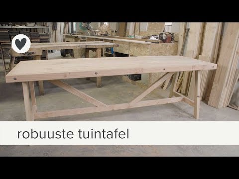 tuintafel | diy | vtwonen