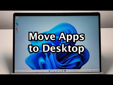 How to Put Apps on Desktop on Windows 11 or 10 PC