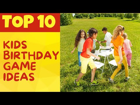 Kids Birthday Game Ideas | Top 10 Kids Birthday Party Games