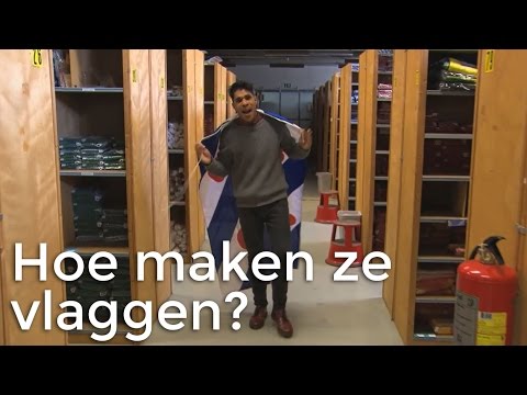 Hoe worden vlaggen gemaakt? | Het Klokhuis