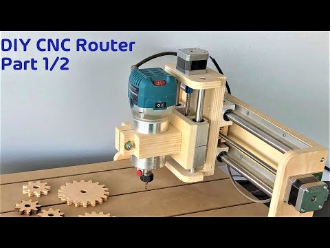 DIY CNC Router Part 1 // Building a Small CNC Router