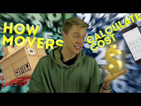 MOVING TIPS 2021 - HOW MOVERS CALCULATE COST