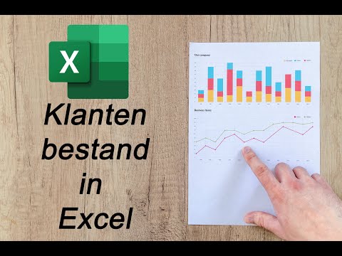 Hoe maak je een klantenbestand in Excel? Tutorial [Nederlands]