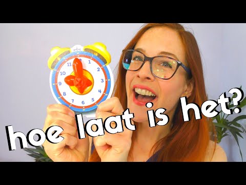 ⏰Telling TIME in DUTCH // De tijd: hoe laat is het? // Dutch for BEGINNERS les 17 (NT2 - A1)