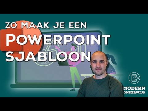 Zo maak je een PowerPoint sjabloon