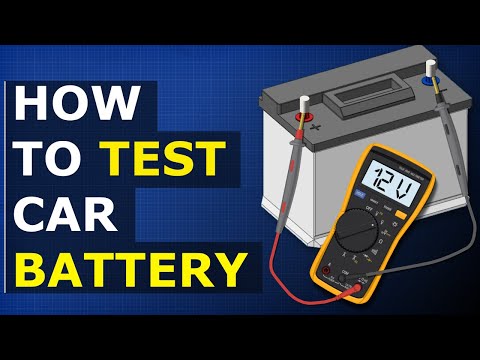 How to test a car battery