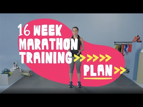 16-week marathon training plan