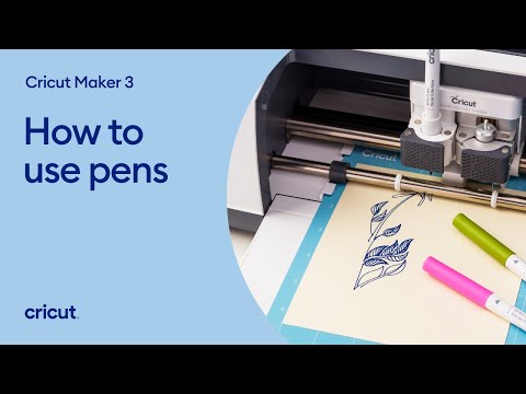 How to Use Pens with Cricut Maker | Cricut Maker | Cricut™