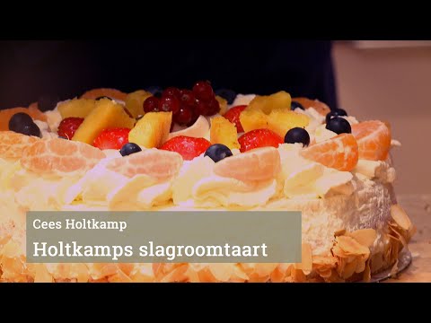 De slagroomtaart van Cees Holtkamp