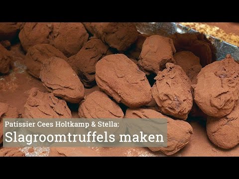 Cees Holtkamp maakt slagroomtruffels